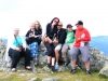 Gruppenbild mit Dame