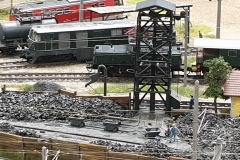 Kohlenbunker beim "Selzthal" Rundlokschuppen