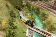 Schmalspurbahn im Erprobungsbetrieb