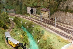 Schmalspurbahn im Erprobungsbetrieb
