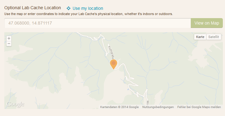 Cache Location
