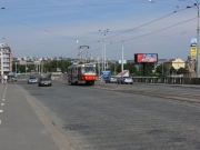 Auf der Hlávka-Brücke (Hlávkův most)