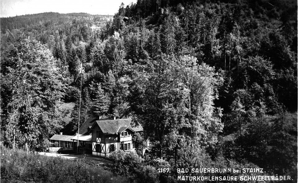 Bad Sauerbrunn, Anlage um ca.1930