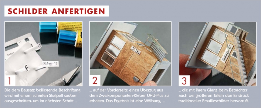 Schilder anfertigen